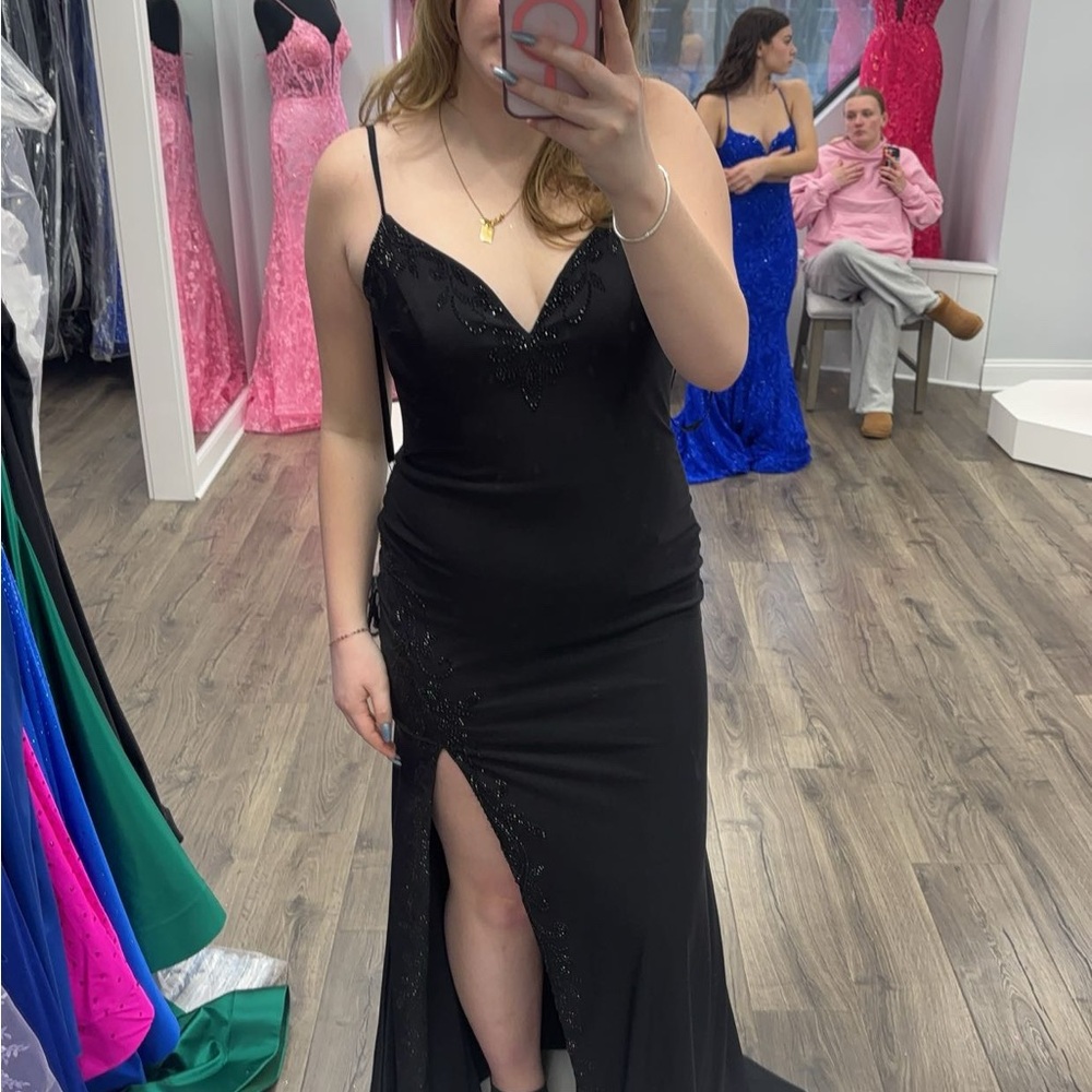 Elegant Black Evening Dress